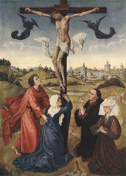 Rogier Van Der Weyden : Crucifixion Triptych, central panel